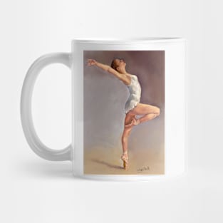 Irina, portrait of a ballerina Mug